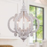 FebFurniture Cottage Wooden Chandelier