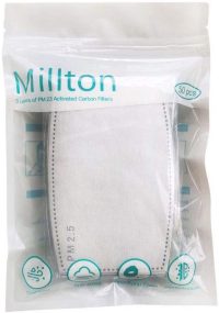 Millton 50 Pcs 2.5 Filters Activated Carbon Filter