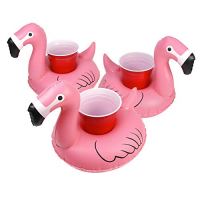 GoFloats Inflatable Flamingo Drink Holders