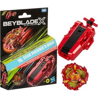 Hasbro Beyblade X Soar Phoenix 9-60GF Deluxe String Launcher Set