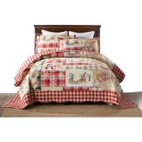 MarCielo Christmas Quilt Set