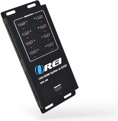 Orei 1 x 8 HDMI Splitter