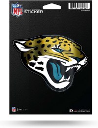 NFL Die Cut Metallic Sticker