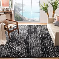 Safavieh Adirondack Collection Boho Black Area Rug