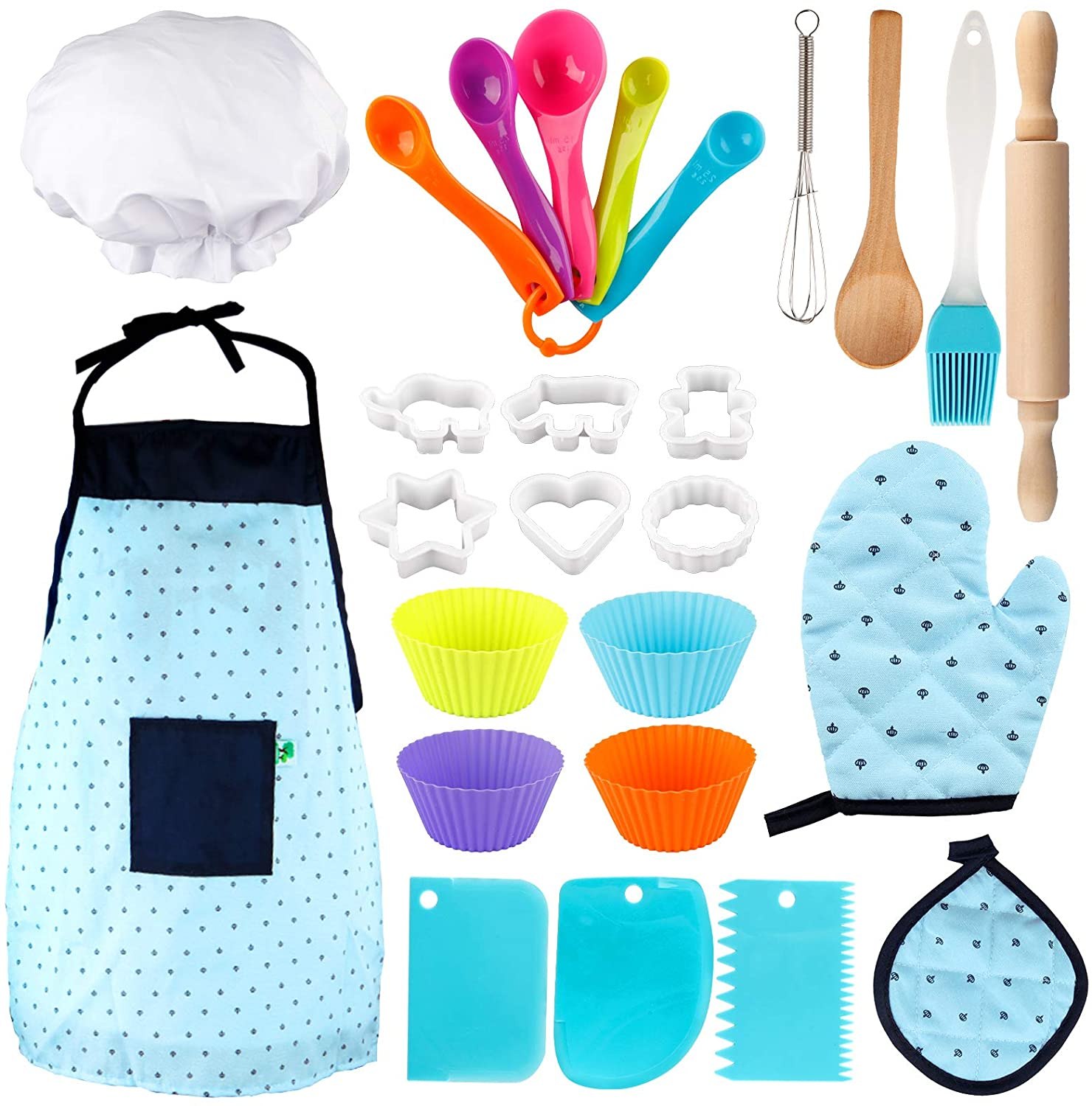 Vanmor Kids' Basic Cooking and Baking Set