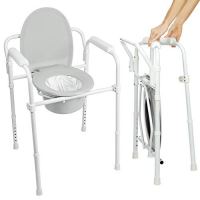 Vive Folding 3-in-1 Medical Toilet Chair