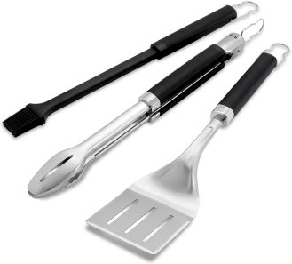 Weber Precision 3‑Piece Grilling Tool Set