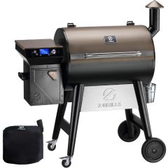 Z Grills Wood Pellet Grill Smoker with PID 2.1 Controller